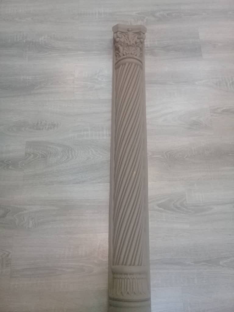  ستون نیم دایره کابینت پلیمری رومی 