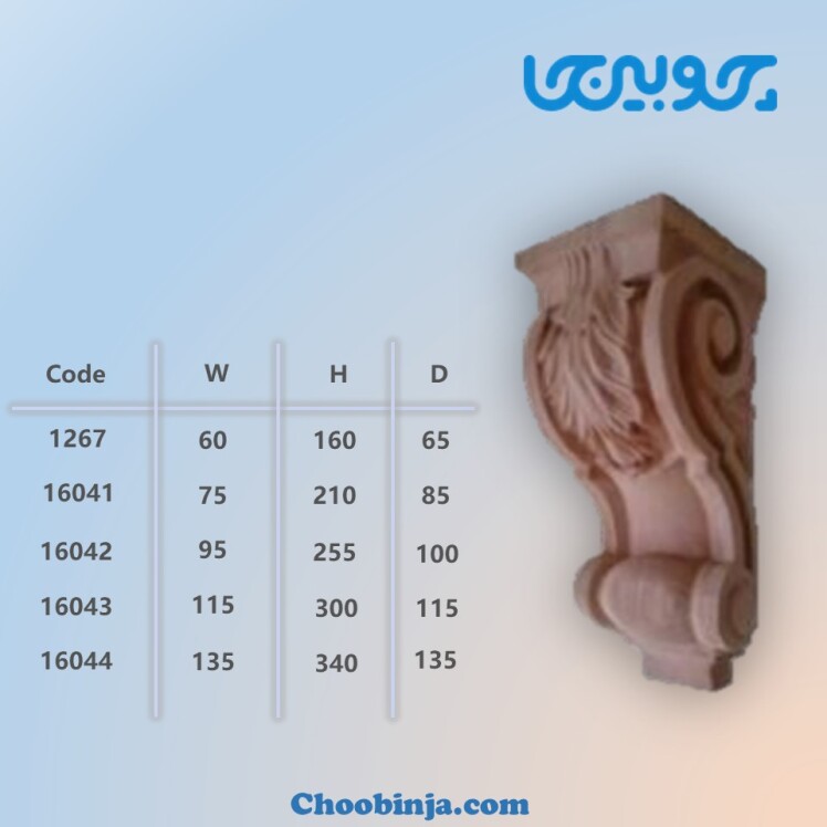 مدل سرستون کابینت ممبران