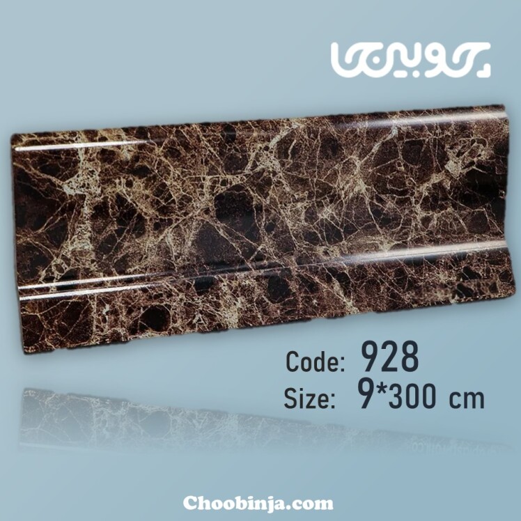 قرنیز طرح سنگ پی وی سی