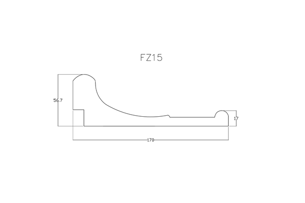  ابعاد کتیبه پرده مدرن 