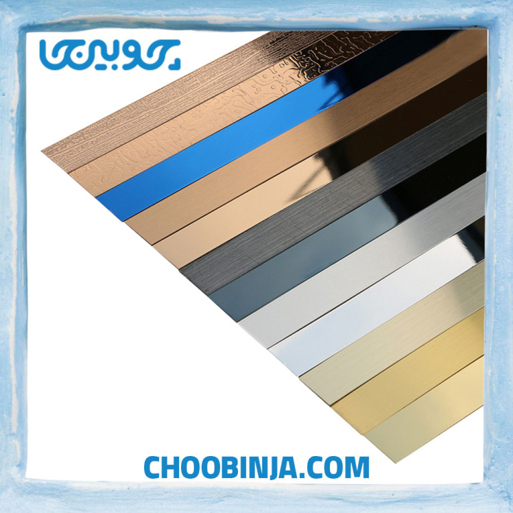 نوار استیل لمسه دکوراتیو تخت