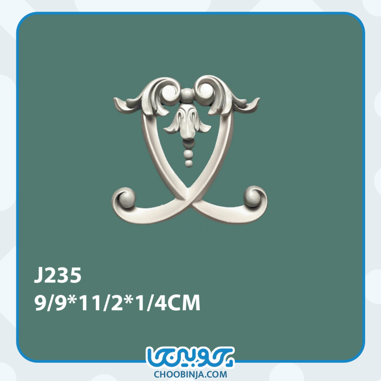 گل دکوراتیو پیش ساخته پلی یورتان