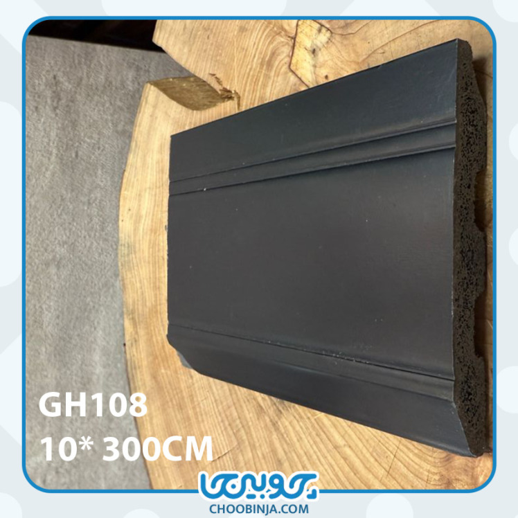 قرنیز پی وی سی 10 سانت طرح ساده