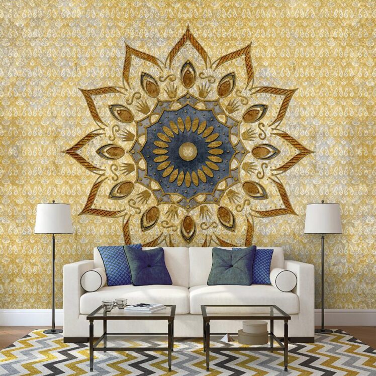 پوستر دیواری گلدار