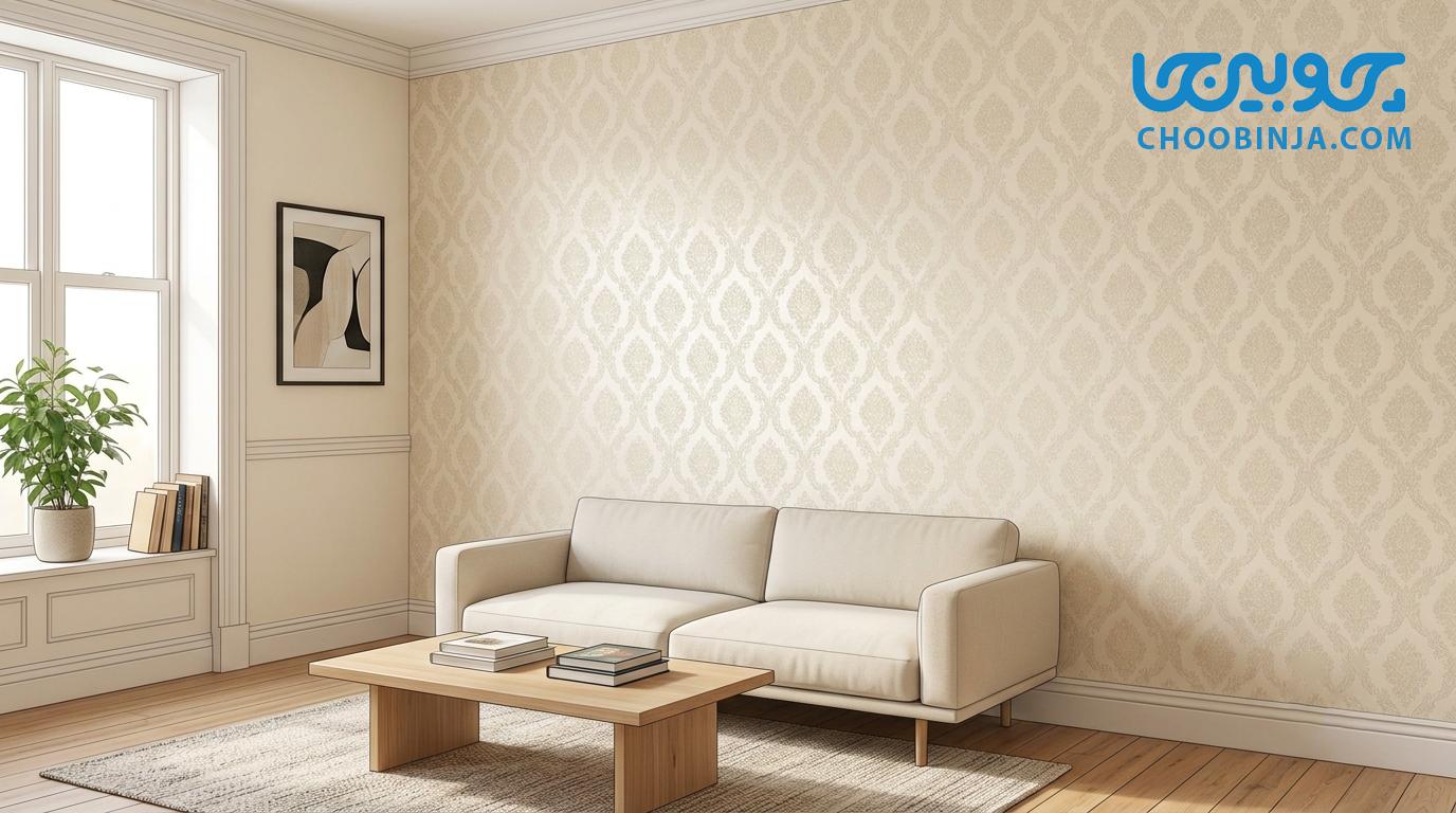 آموزش نصب کاغذدیواری