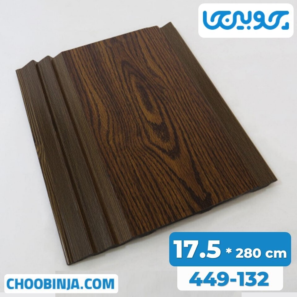  دیوارپوش PVC طرح چوب بلوط – کد 132-449 با بافت طبیعی 