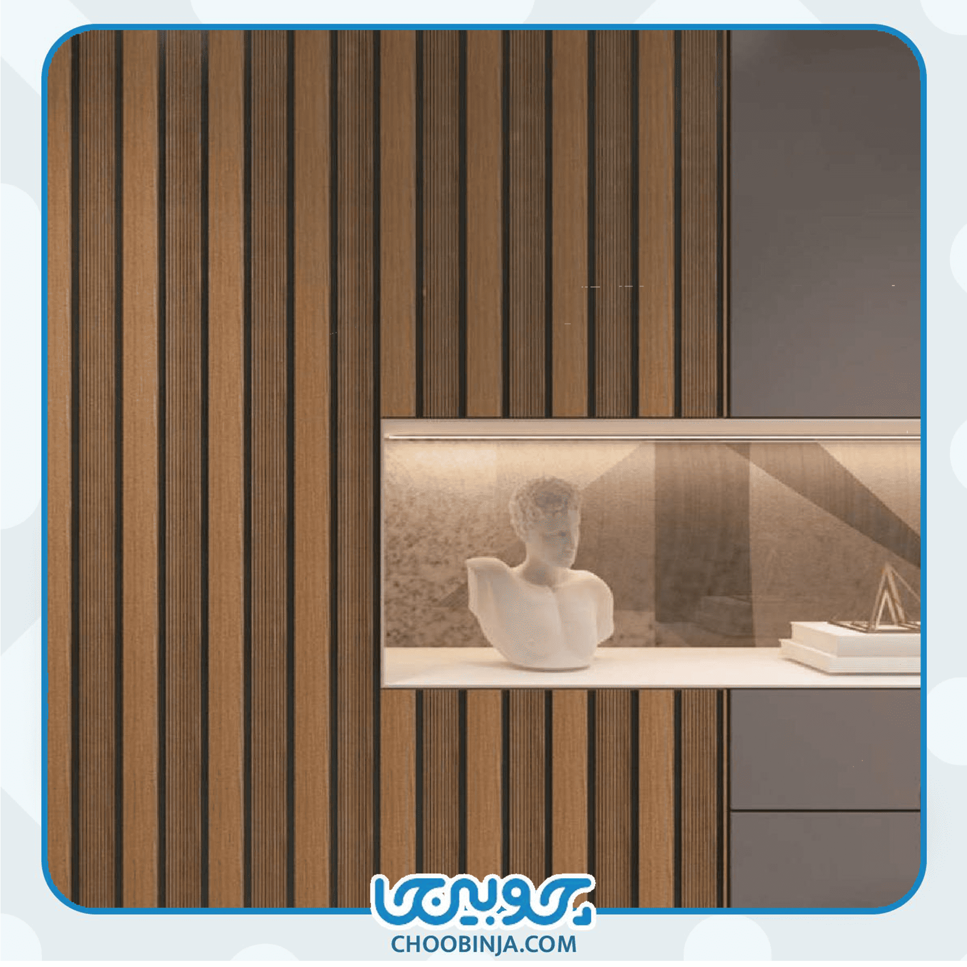  دیوارپوش برای لابی 