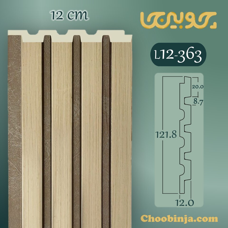  دیوارپوش پی وی سی طرح دار 