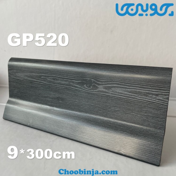 قرنیز دیوار طرح چوب پی وی سی