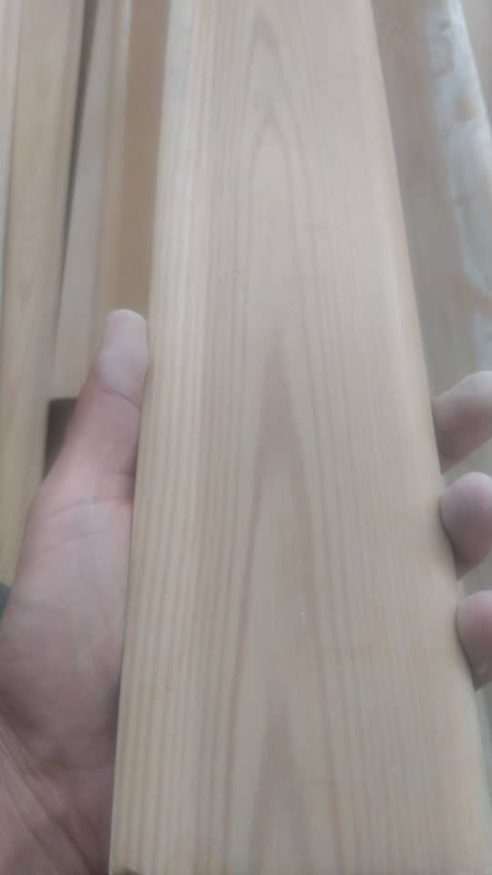 قرنیز داکتی مدرن طرح چوب جنس PVC کد AB5