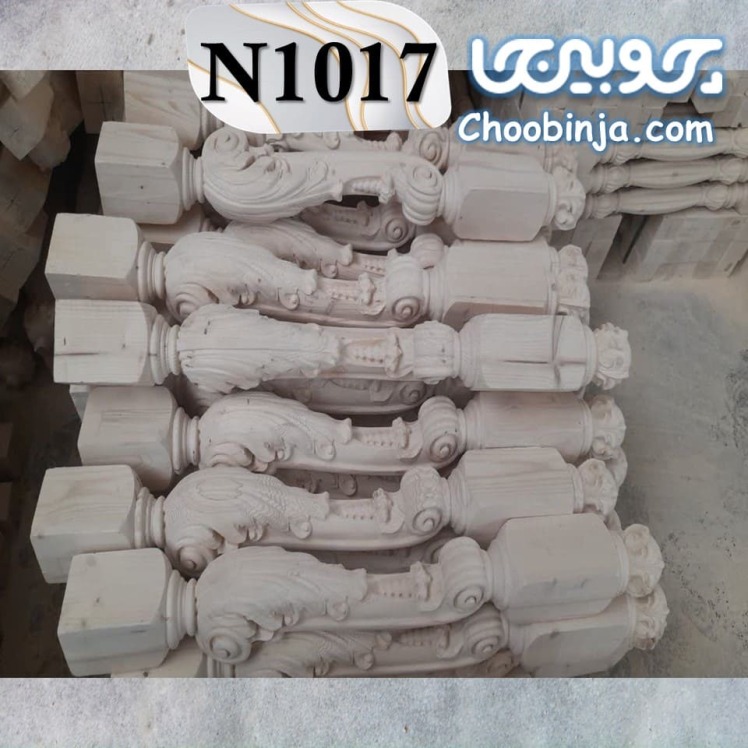 مدل نرده چوبی روسی