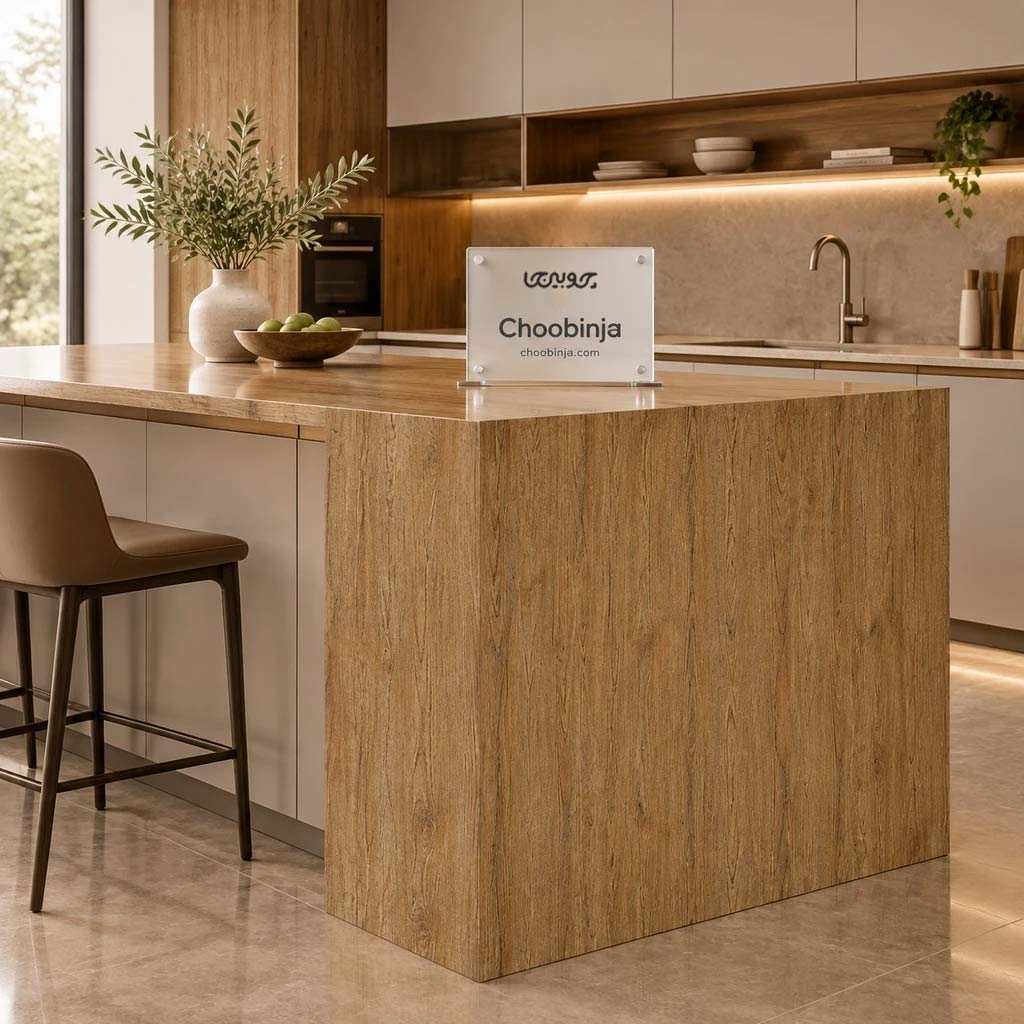  صفحه کابینت طرح چوب 