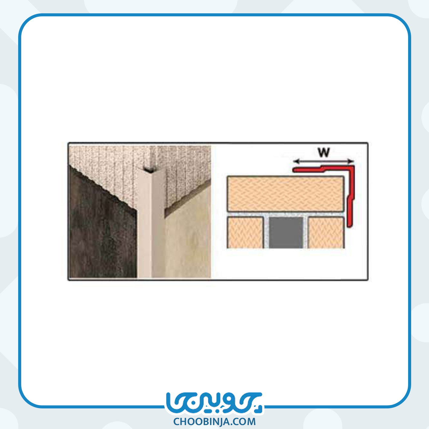  پروفیل آلومینیومی جداکننده 