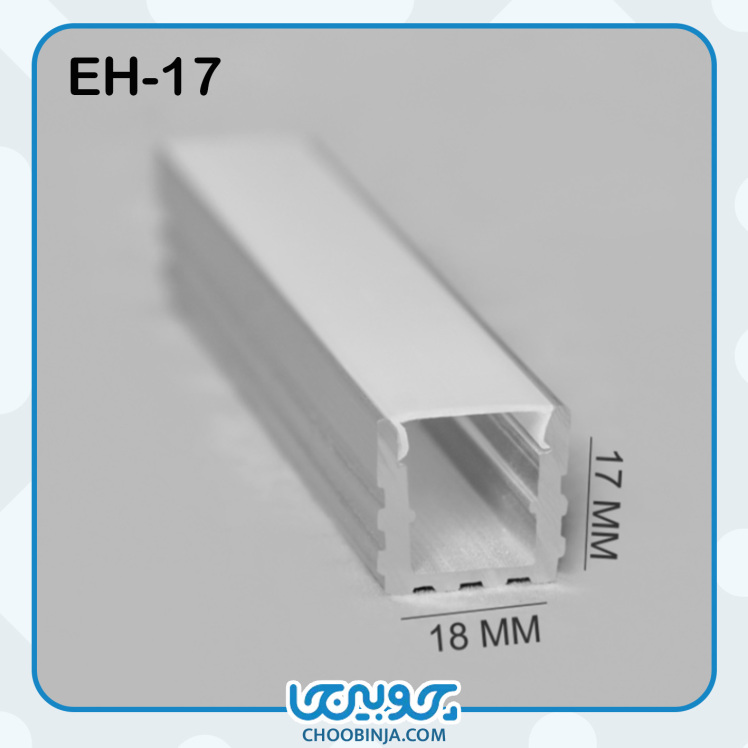 نور خطی آلومینیومی 1.8 سانت روکار