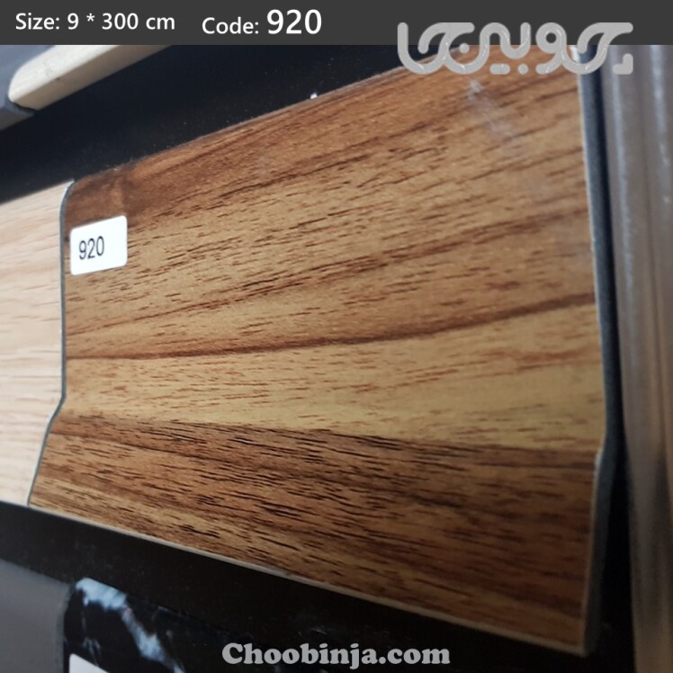 قرنیز طرح چوب روشن