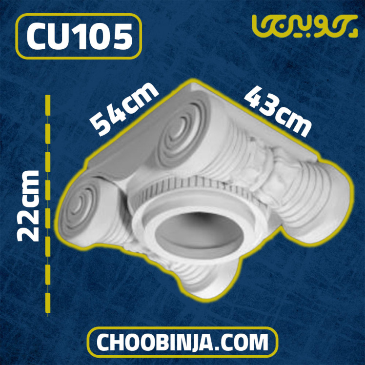 گچبری سرستون پیش ساخته