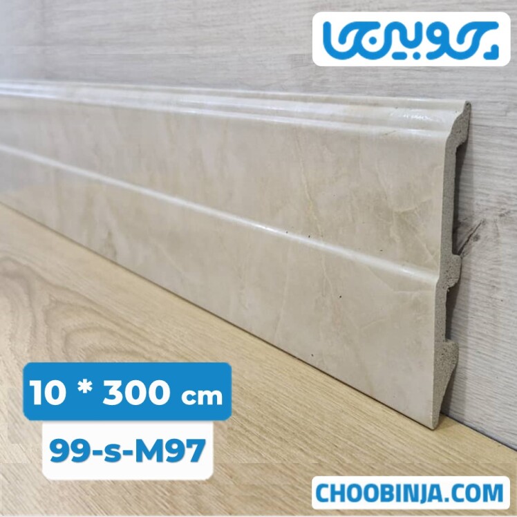 قرنیز پی وی سی طرح سنگ