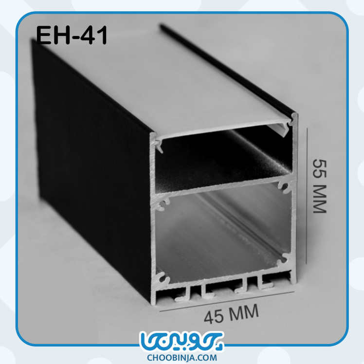 نور خطی آلومینیومی 4.5 سانت روکار