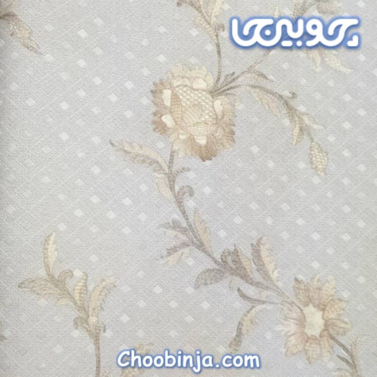 کاغذ دیواری گلدار کلاسیک