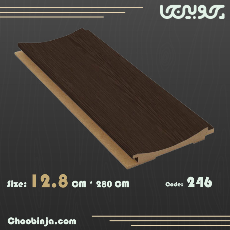 دیوارپوش طرح چوب