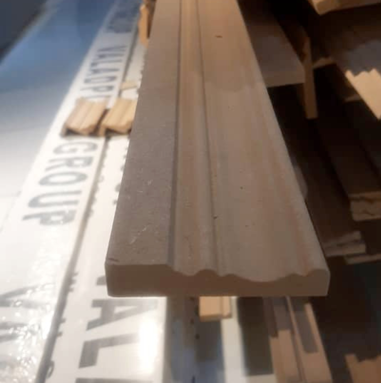 قرنیز mdf خام