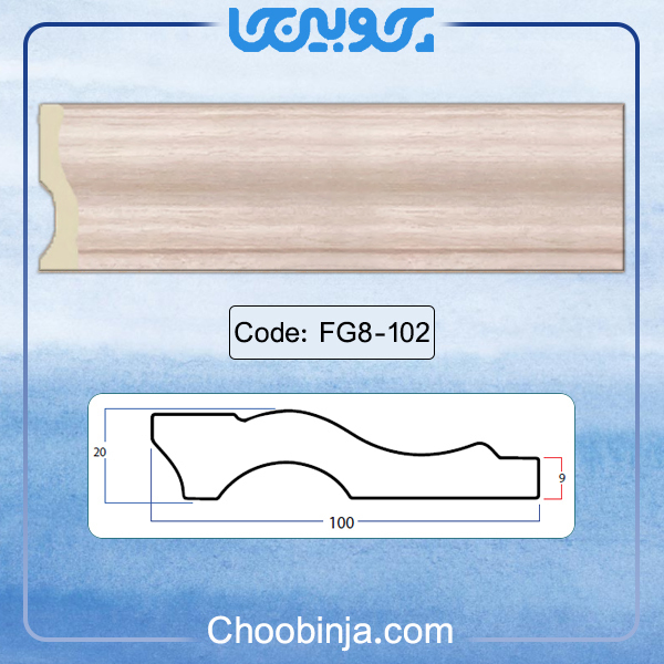 بهترین قرنیز پی وی سی