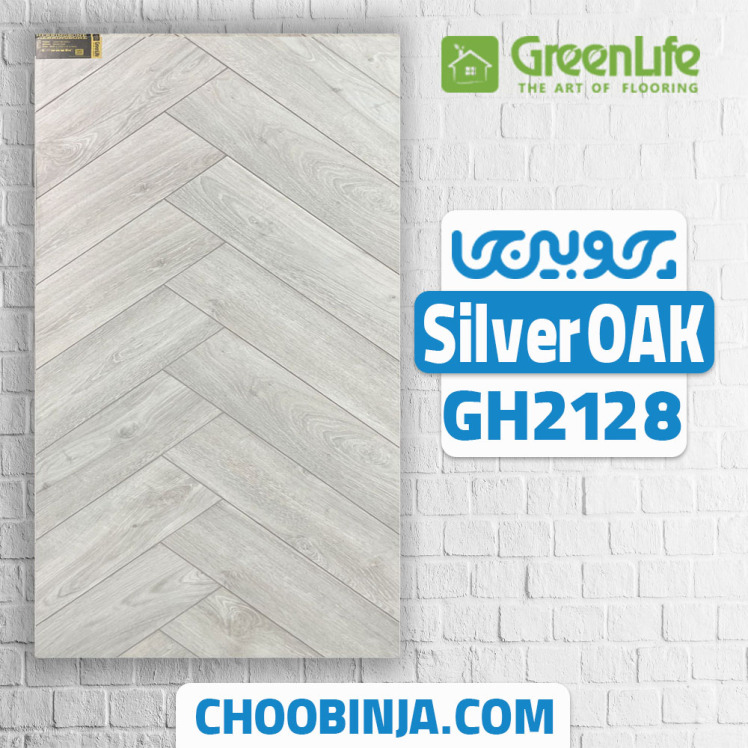 پارکت لمینت طرح چوب نقره