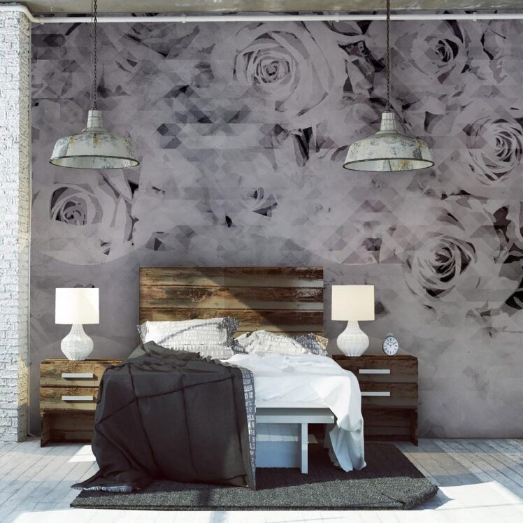 پوستر دیواری طرح گل