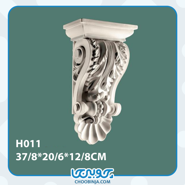 گچبری سرستون پیش ساخته پلی یورتان