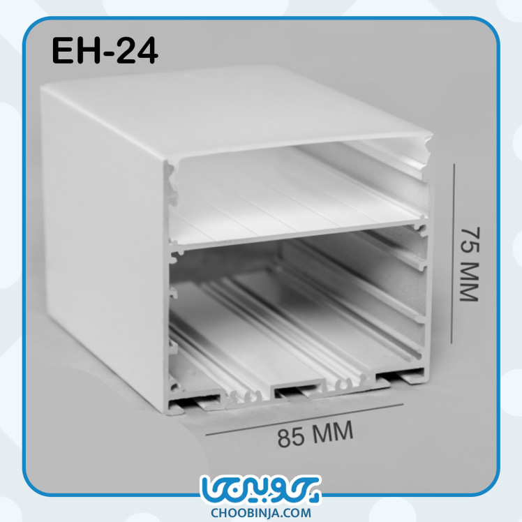 نور خطی آلومینیومی 8.5 سانت روکار