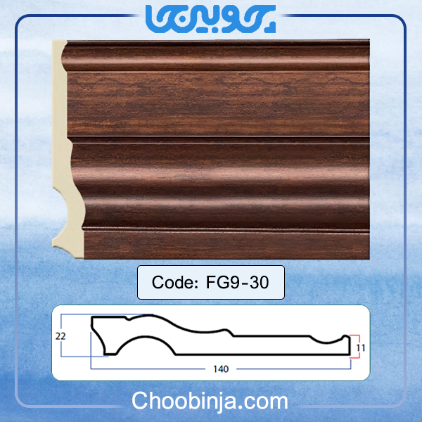 انواع قرنیز پی وی سی