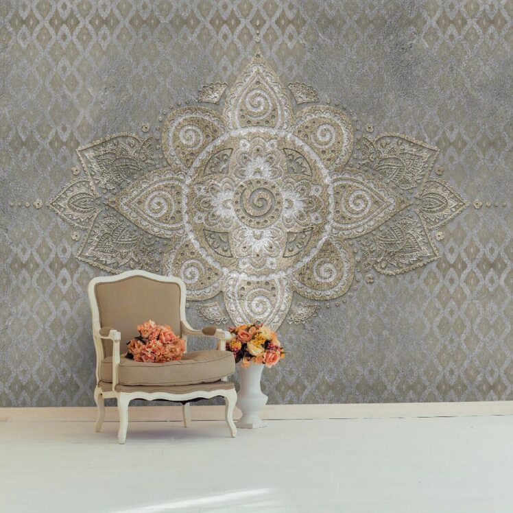 پوستر دیواری طرح گل کلاسیک