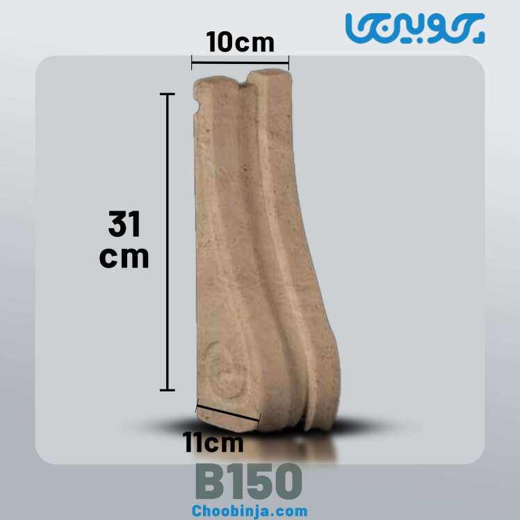 سرستون نمای ساختمان جنس رزین کد B150