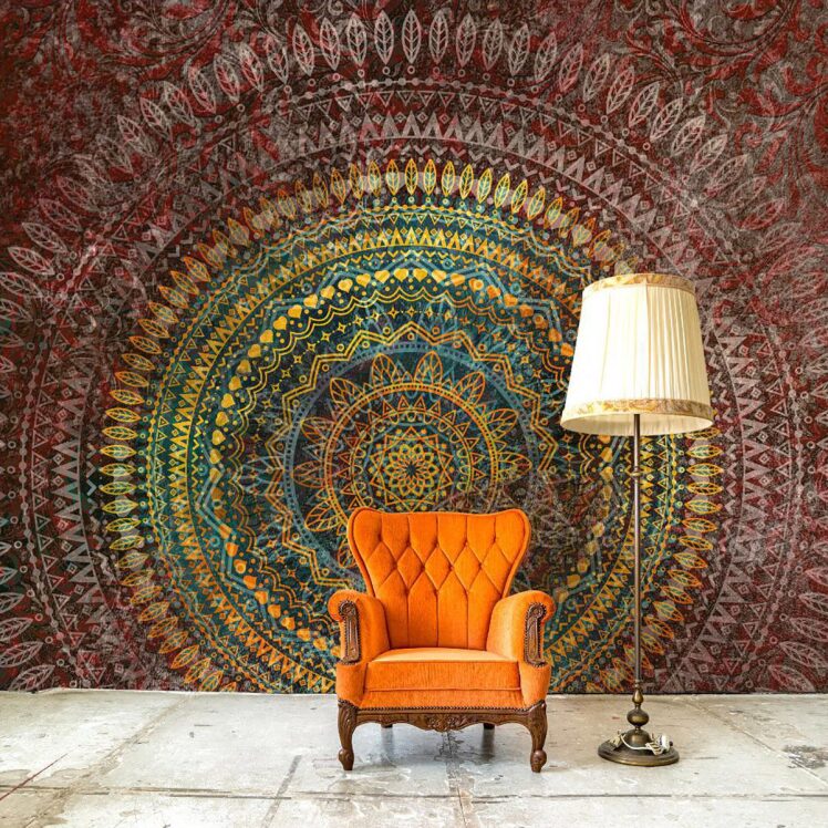 پوستر دیواری گلدار