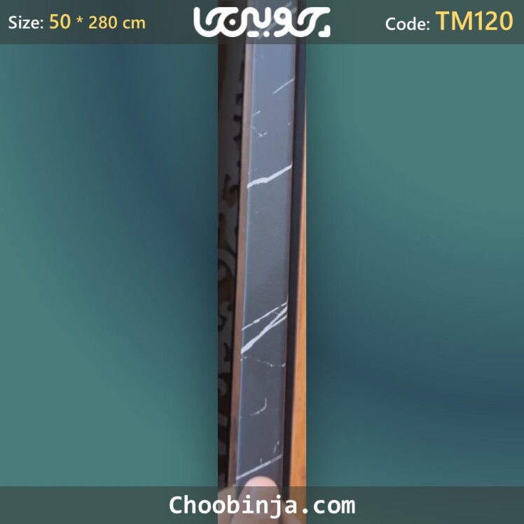 black-white-veined-stone-MDF-wall-TM120