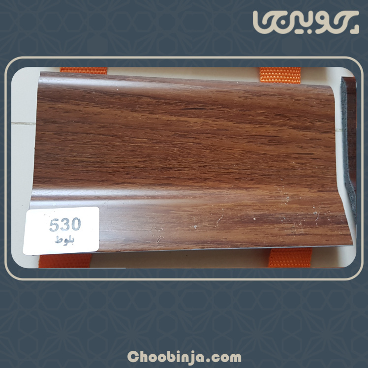 قرنیز پی وی سی طرح چوب بلوط