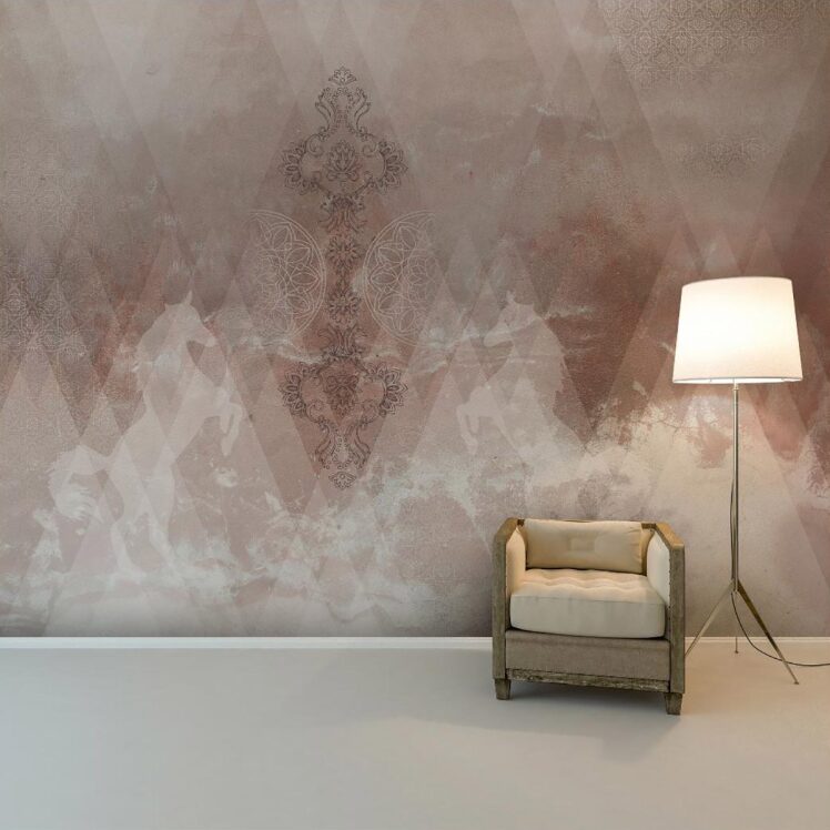 پوستر دیواری نسکافه ای طرح پتینه