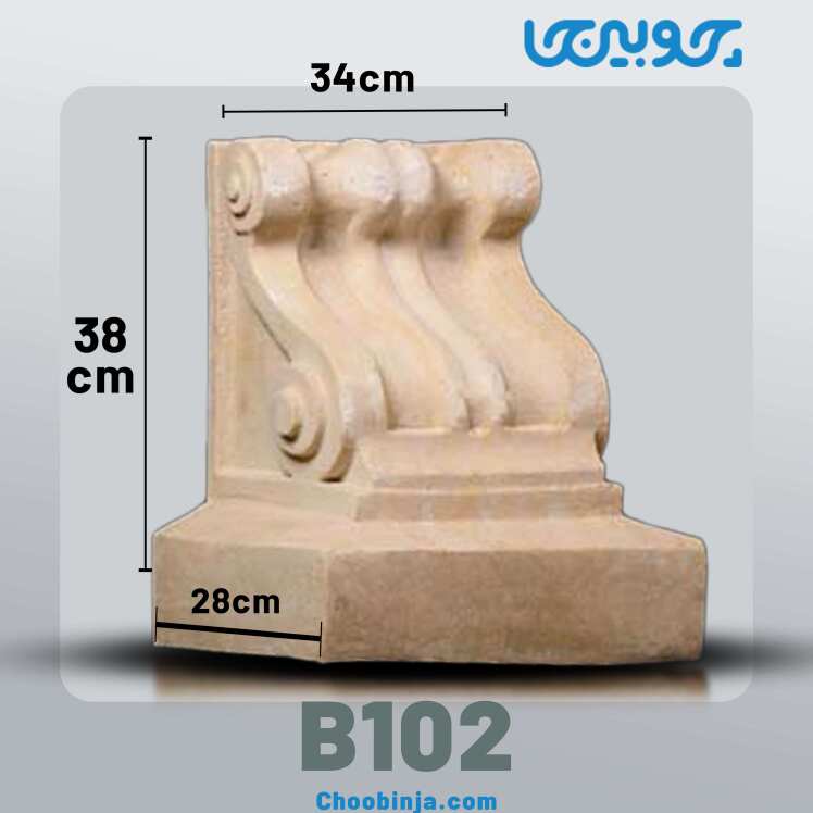 سرستون نمای ساختمان جنس رزین