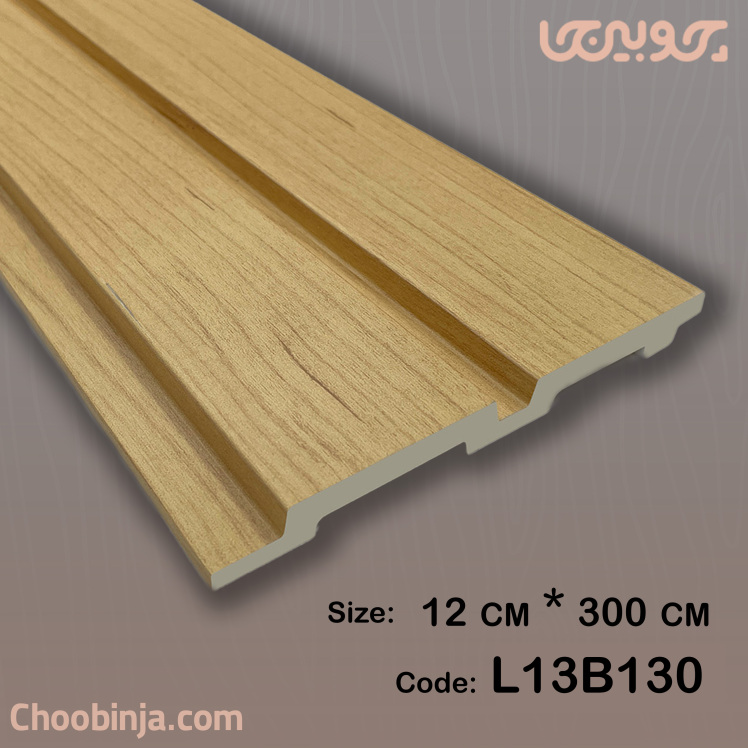 ترمووال طرح چوب pvc