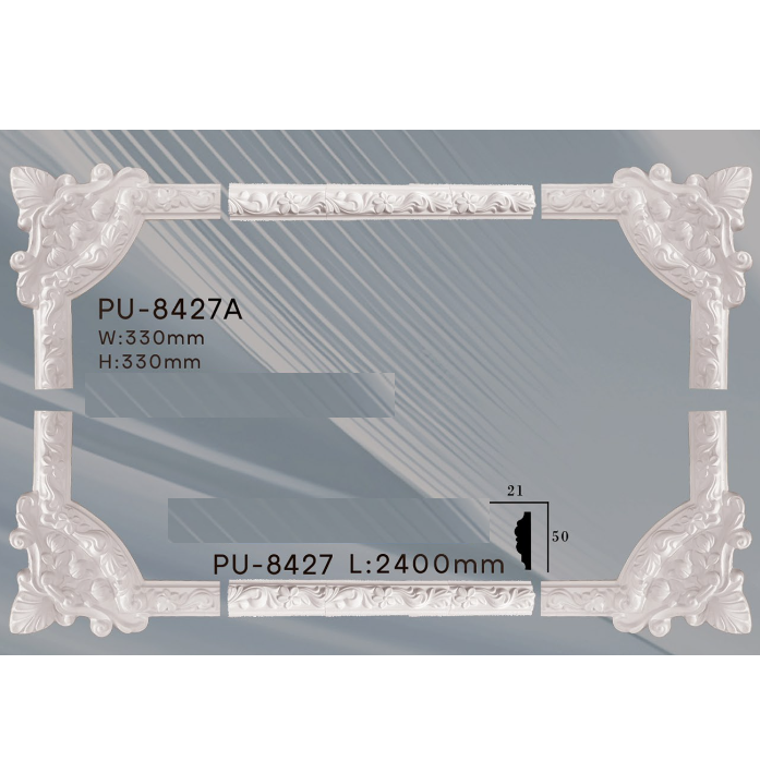 ایده منحصر به فرد تزیین دیوار با ابزار قاب بندی گلدار ۵ سانت