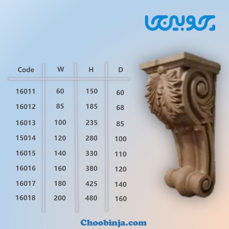 قیمت سرستون کابینت ممبران