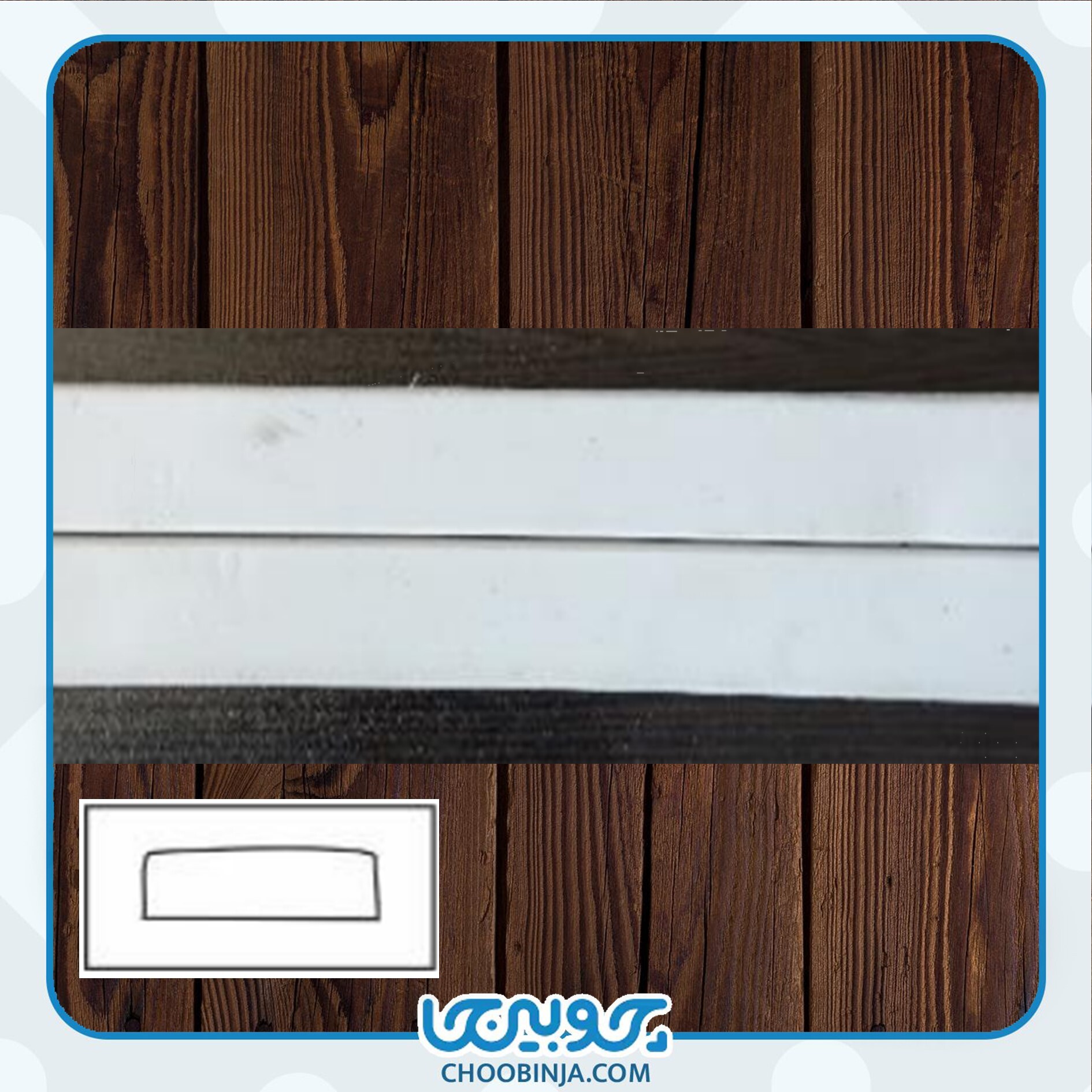  قاب بندی مدرن دیوار پشت تلویزیون 