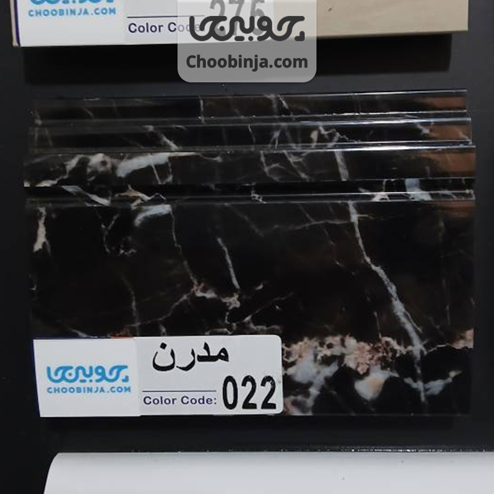  قرنیز مدرن طرح سنگ مشکی 