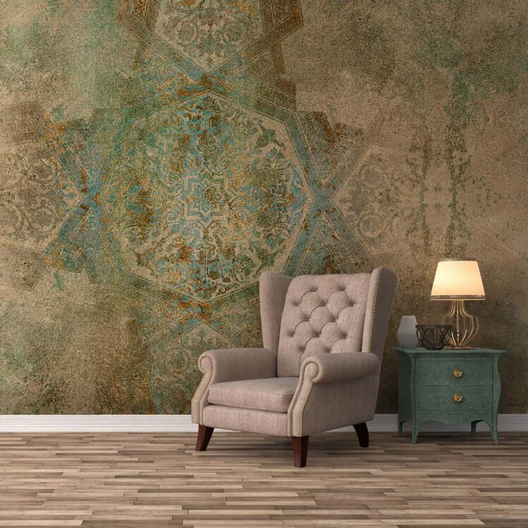 پوستر دیواری گلدار