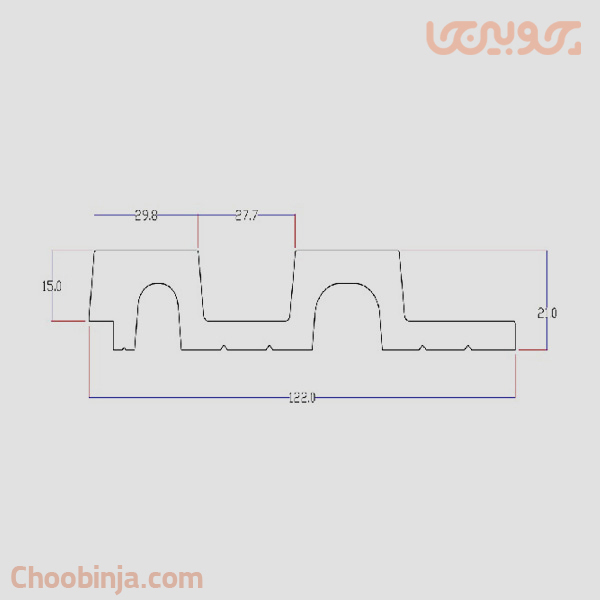  ابعاد ترمووال 12 سانت 