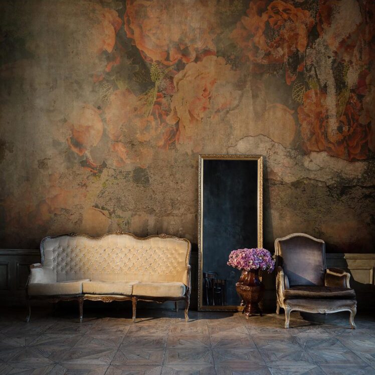 پوستر دیواری گلدار