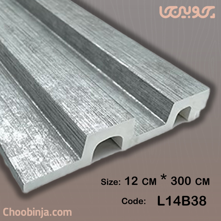 دیوارپوش پتینه طوسی