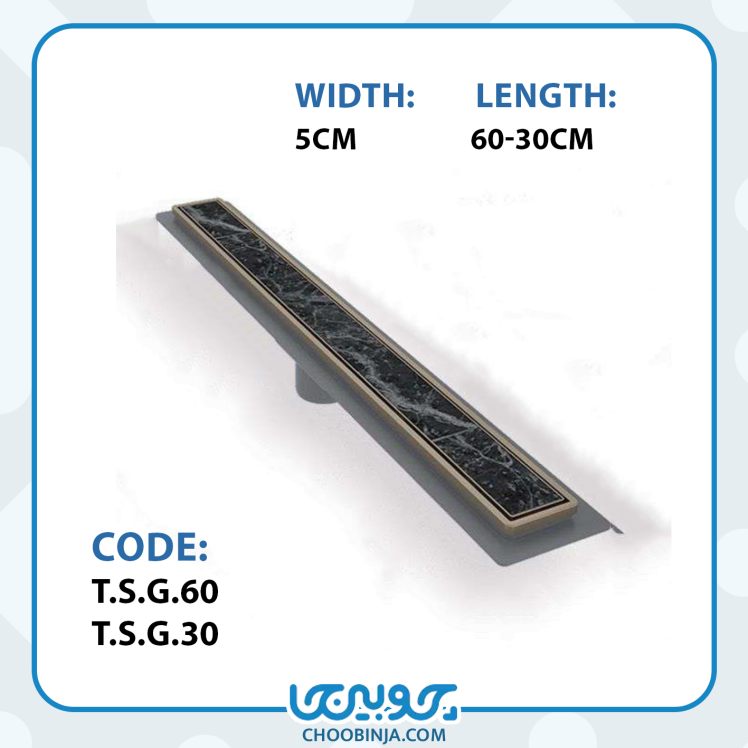 کفشور خطی سرامیک خور