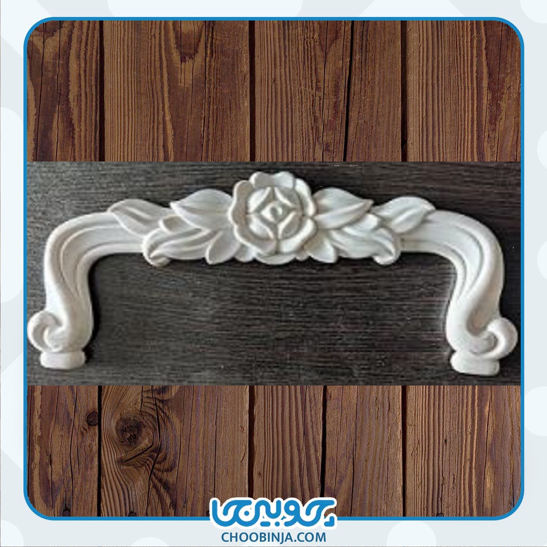  گل pvc قاب بندی دیوار 