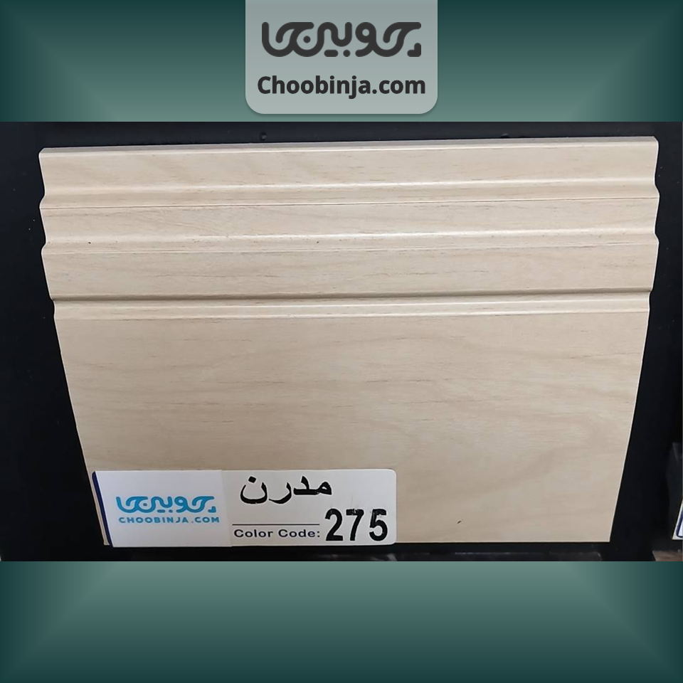  قرنیز pvc طرح چوب 